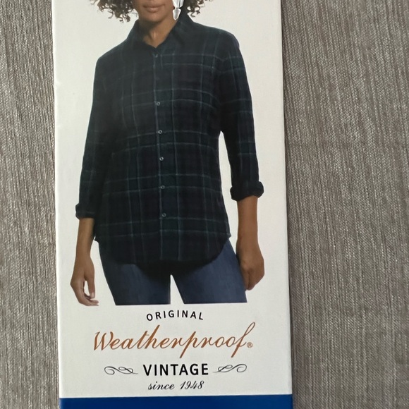 ⭐️ Firm Price ⭐️ Weatherproof vintage flannel large top - Picture 6 of 8
